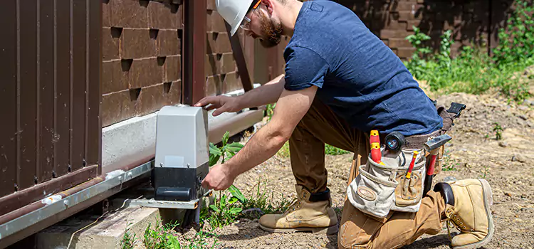 Electric Driveway Gate Installation Morganton