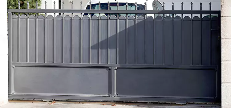 Metal Driveway Gate Installation Morganton